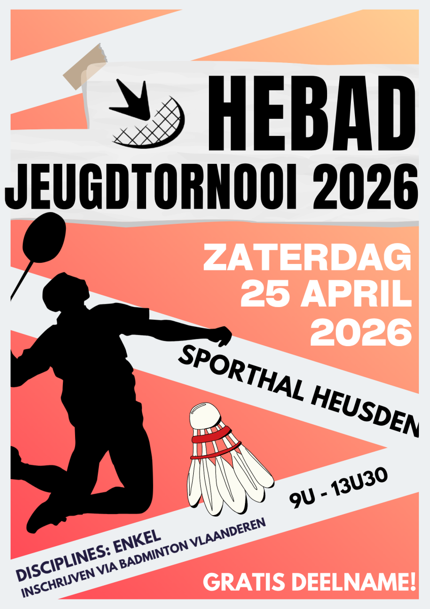 Aankondiging: LJC‑toernooi Hebad op zaterdag 25 april 2026